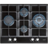 Cata | Hob | LCI 6031 B | Gas on glass | Number of burners/cooking zones 4 | Rotary knobs | Black