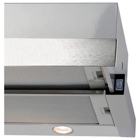 Cata | Hood | TF 2003 Duralum 600 | Telescopic | Energy efficiency class C | Width 60 cm | 390 m³/h | Mechanical control | LED |