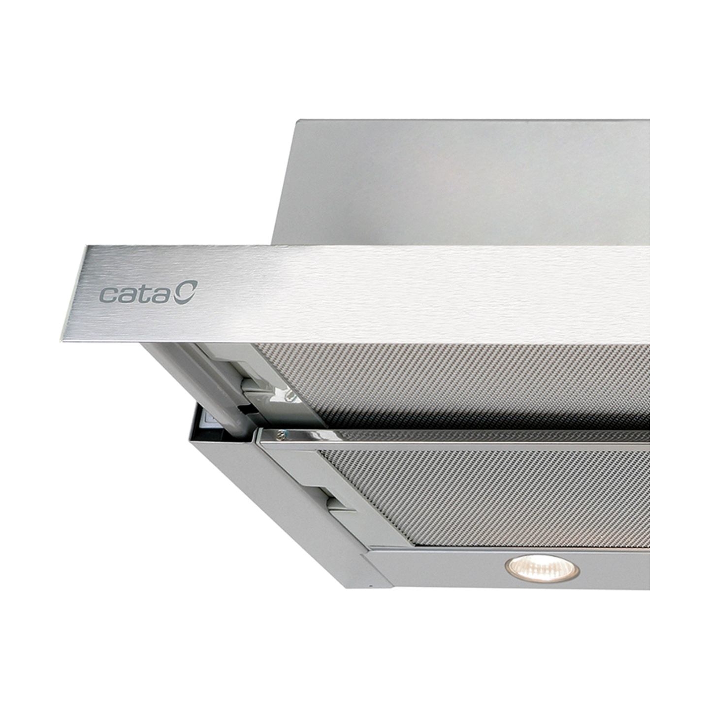 Cata | Hood | TF 2003 Duralum 600 | Telescopic | Energy efficiency class C | Width 60 cm | 390 m³/h | Mechanical control | LED |