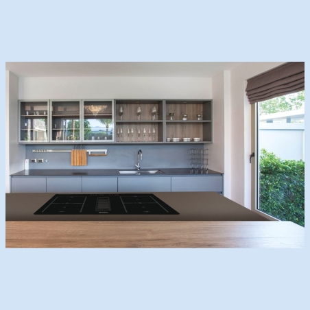 Cata Venting Hob | IAS 7024 | Induction | Number of burners/cooking zones 4 | Slider | Black | CATA | Hob with Hood | IAS 7024 |