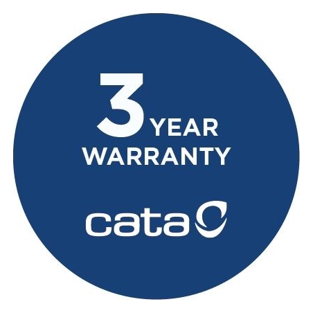 Cata | Hood | GC DUAL A 45 XGWH | Canopy | Energy efficiency class A | Width 45 cm | 820 m³/h | Touch control | LED | White glas