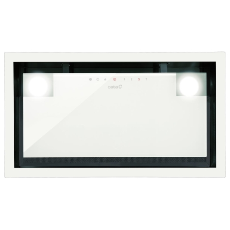 Cata | Hood | GC DUAL A 45 XGWH | Canopy | Energy efficiency class A | Width 45 cm | 820 m³/h | Touch control | LED | White glas