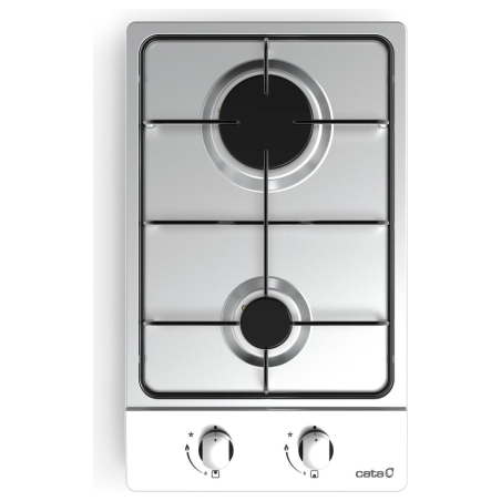Cata | Hob | GI 3002 X | Gas | Number of burners/cooking zones 2 | Rotary knobs | Stainless steel