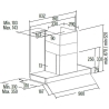 Cata | Hood | RENOVA PURE AIR MNV90 GWH | Canopy | Width 90 cm | Mechanical control | LED | Stainless steel