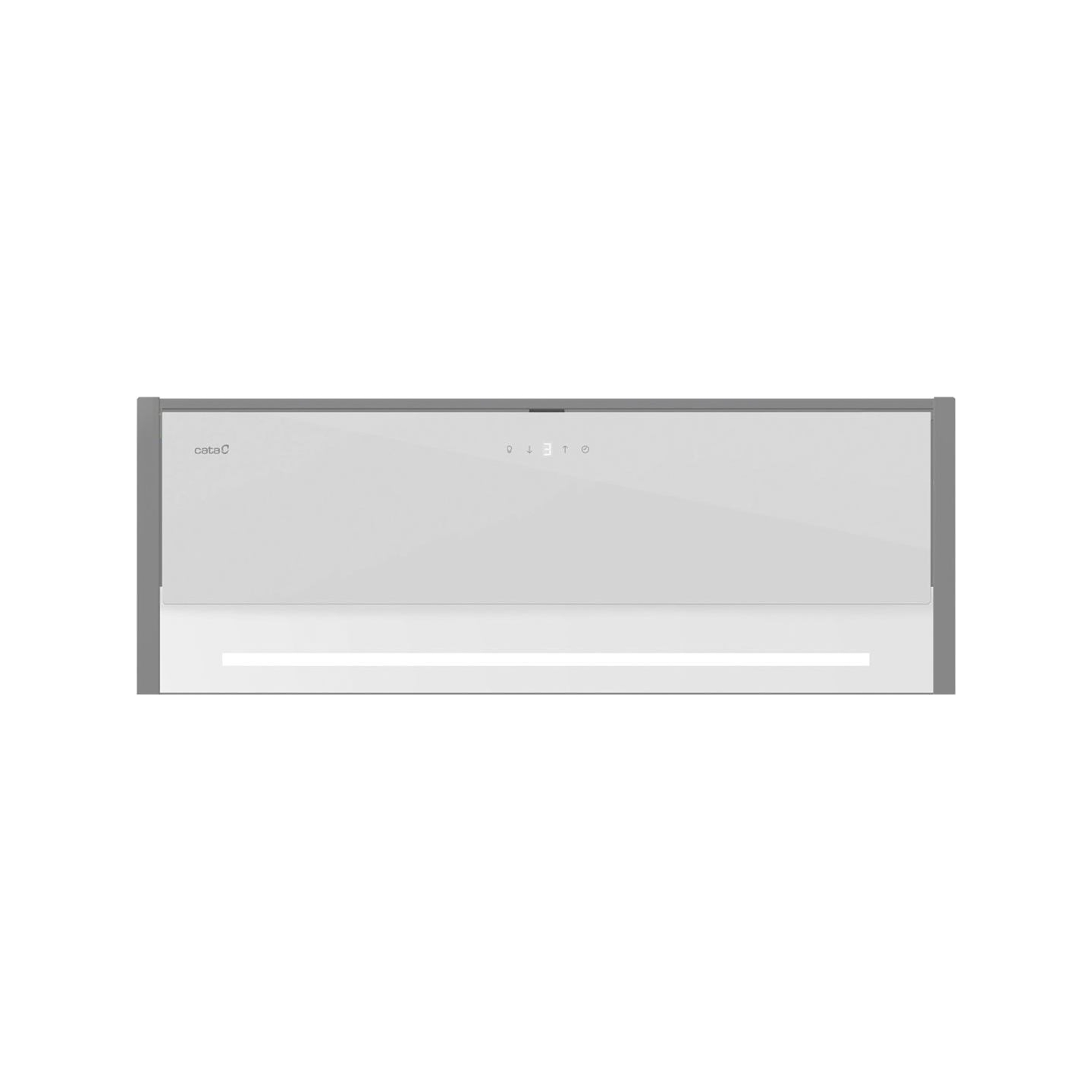 Cata | Hood | RENOVA PURE AIR MNV90 GWH | Canopy | Width 90 cm | Mechanical control | LED | Stainless steel