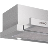 Cata Hood | EXTENDER 600 | Telescopic | Energy efficiency class C | Width 60 cm | 390 m³/h | Mechanical | ECOLED | Stainless Ste