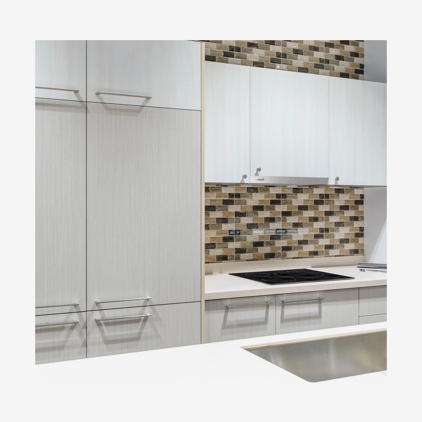Cata Hood | EXTENDER 600 | Telescopic | Energy efficiency class C | Width 60 cm | 390 m³/h | Mechanical | ECOLED | Stainless Ste