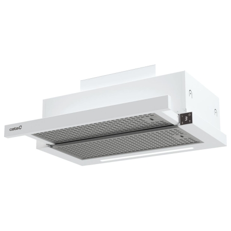 Cata Hood | CAMPANA TFH 6830 GWH | Telescopic | Energy efficiency class A+++ | Width 60 cm | 795 m³/h | Touch control | LED | Wh