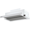 Cata Hood | CAMPANA TFH 6830 GWH | Telescopic | Energy efficiency class A+++ | Width 60 cm | 795 m³/h | Touch control | LED | Wh