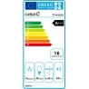 Cata Hood | CAMPANA TFH 6830 GWH | Telescopic | Energy efficiency class A+++ | Width 60 cm | 795 m³/h | Touch control | LED | Wh