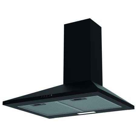 Cata Hood | VK 6000 BK | Wall mounted | Energy efficiency class A | Width 60 cm | 395 m³/h | Mechanical | LED | Black