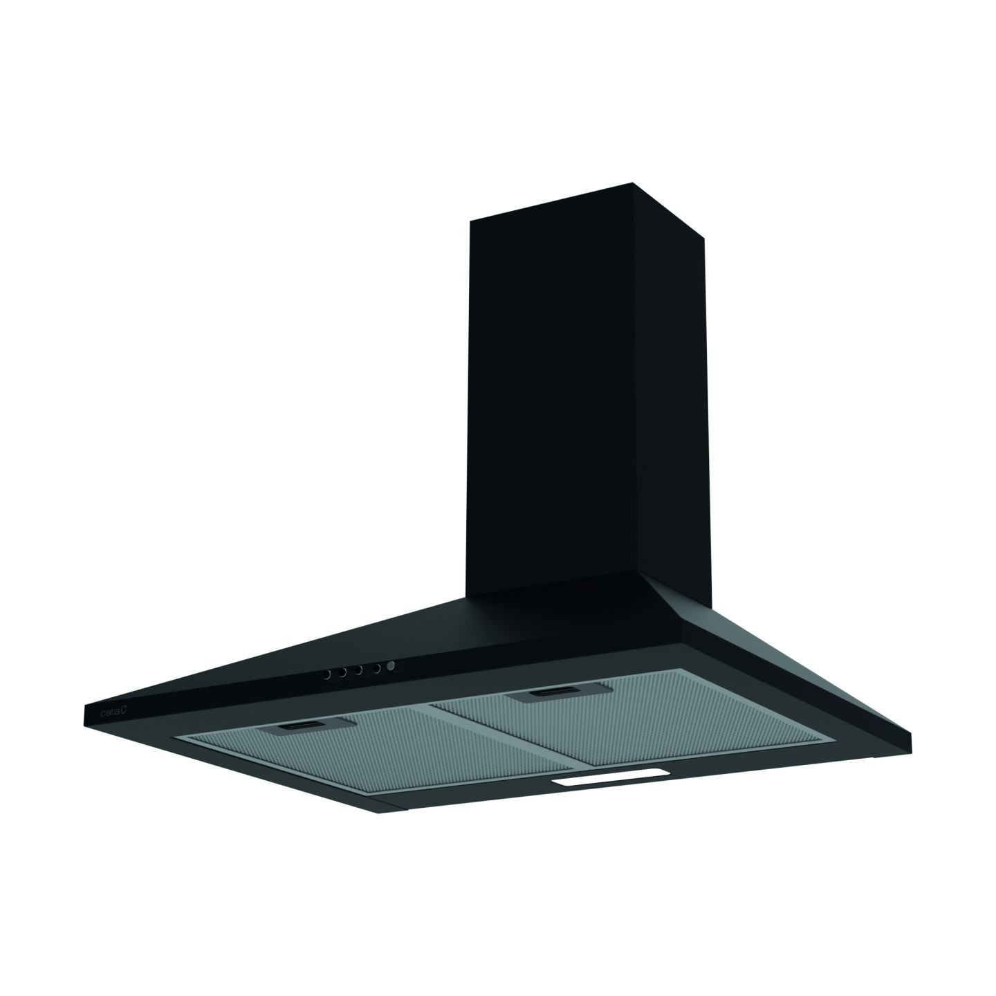 Cata Hood | VK 6000 BK | Wall mounted | Energy efficiency class A | Width 60 cm | 395 m³/h | Mechanical | LED | Black