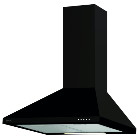 Cata Hood | VK 6000 BK | Wall mounted | Energy efficiency class A | Width 60 cm | 395 m³/h | Mechanical | LED | Black