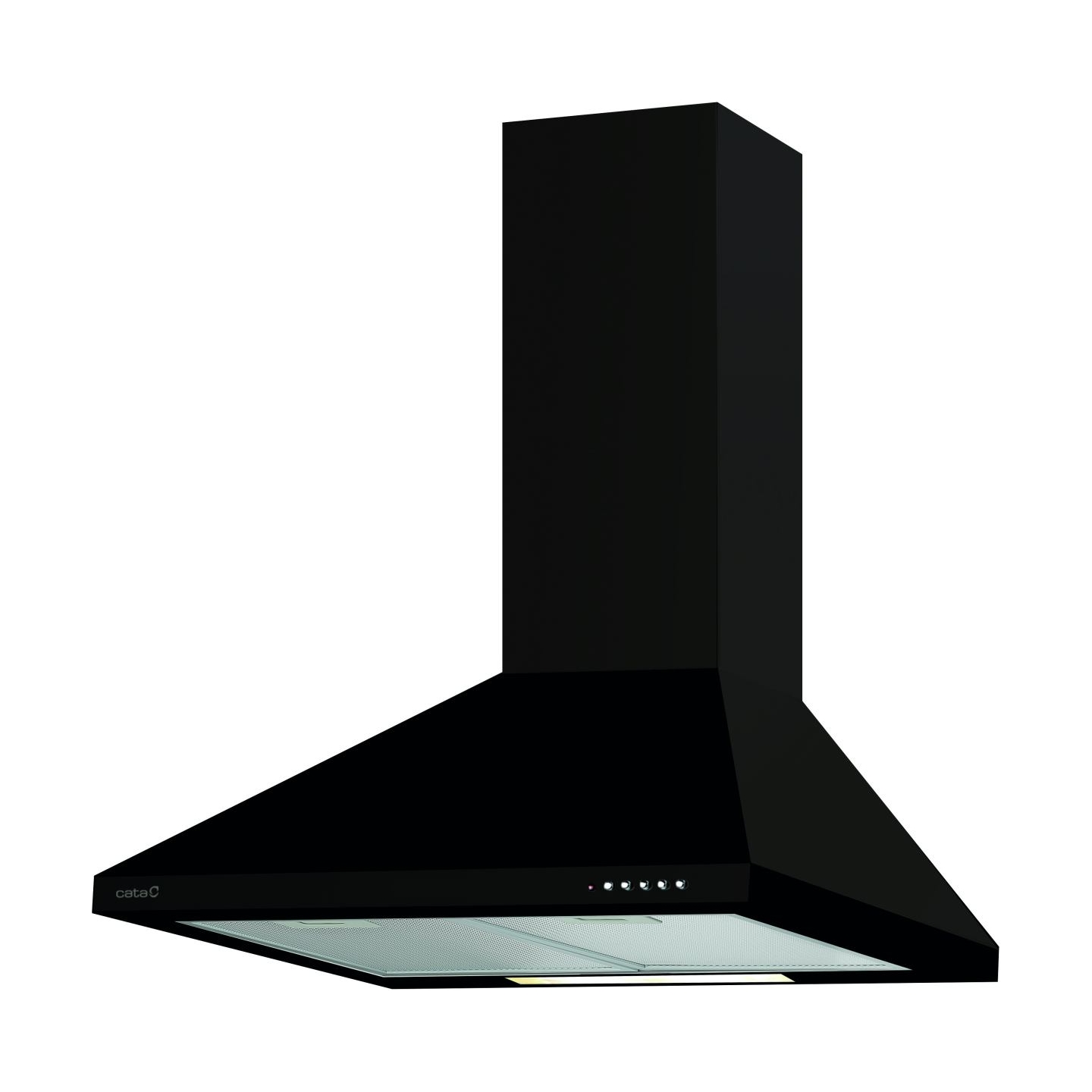 Cata Hood | VK 6000 BK | Wall mounted | Energy efficiency class A | Width 60 cm | 395 m³/h | Mechanical | LED | Black