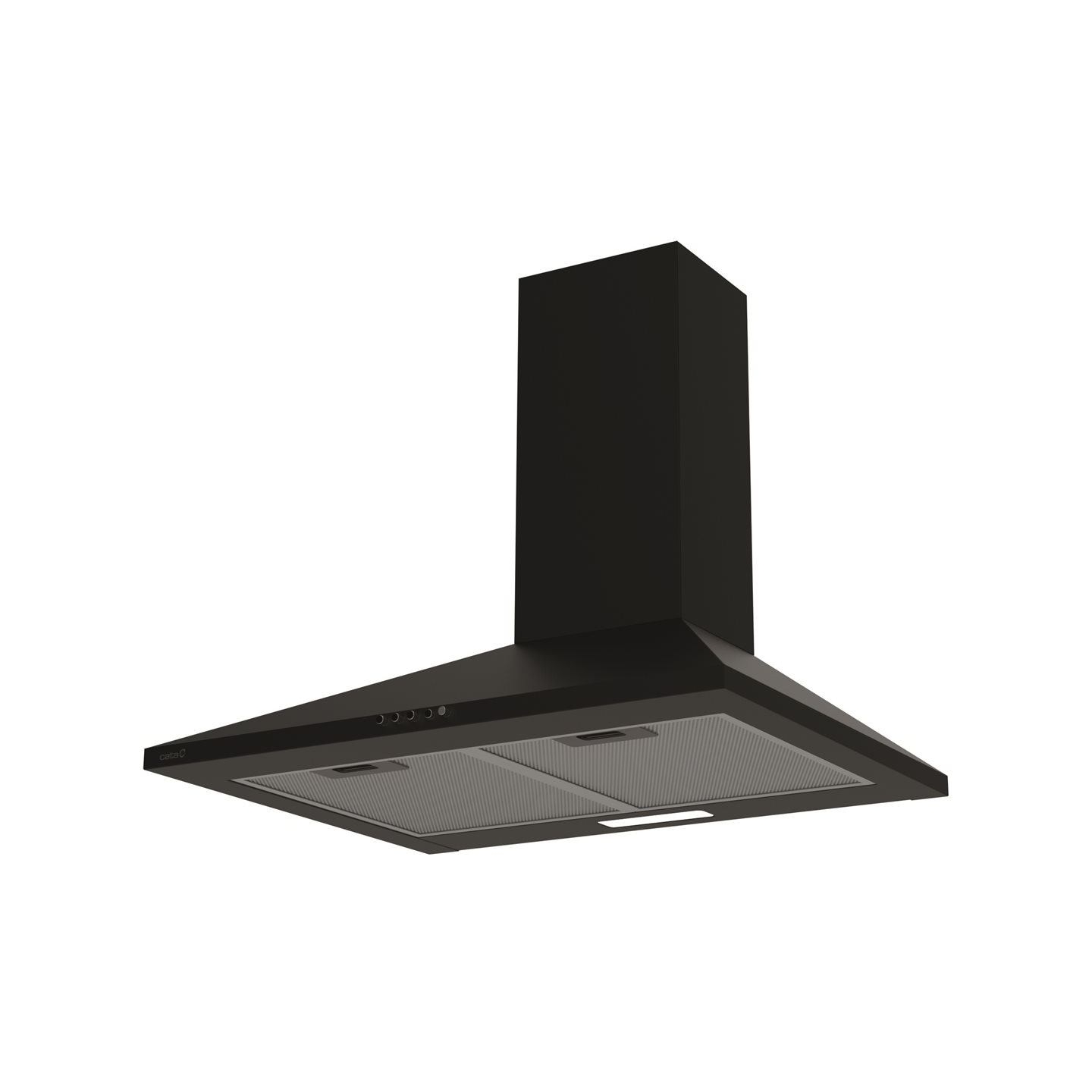 Cata Hood | VK 6000 BK | Wall mounted | Energy efficiency class A | Width 60 cm | 395 m³/h | Mechanical | LED | Black