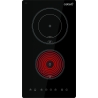 Cata Hob | TD 3002 BK | Vitroceramic | Number of burners/cooking zones 2 | Touch | Timer | Black