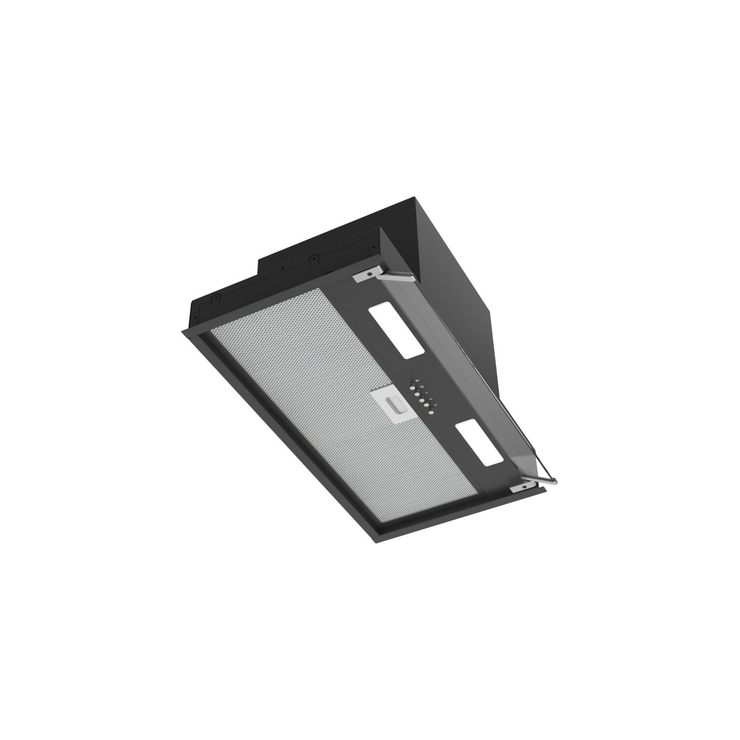 Cata Hood | ARMONIA 60 BK | Canopy | Energy efficiency class C | Width 59.8 cm | 645 m³/h | Mechanical | LED | Black