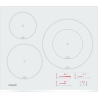 Cata Hob | INSB 6030 WH | Induction | Number of burners/cooking zones 3 | Slider touch | White