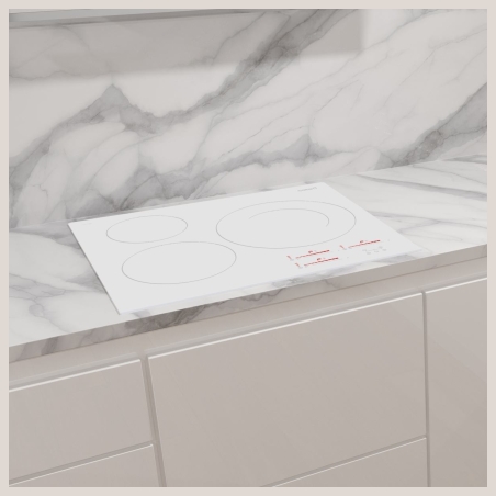 Cata Hob | INSB 6030 WH | Induction | Number of burners/cooking zones 3 | Slider touch | White