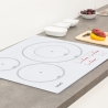 Cata Hob | INSB 6030 WH | Induction | Number of burners/cooking zones 3 | Slider touch | White