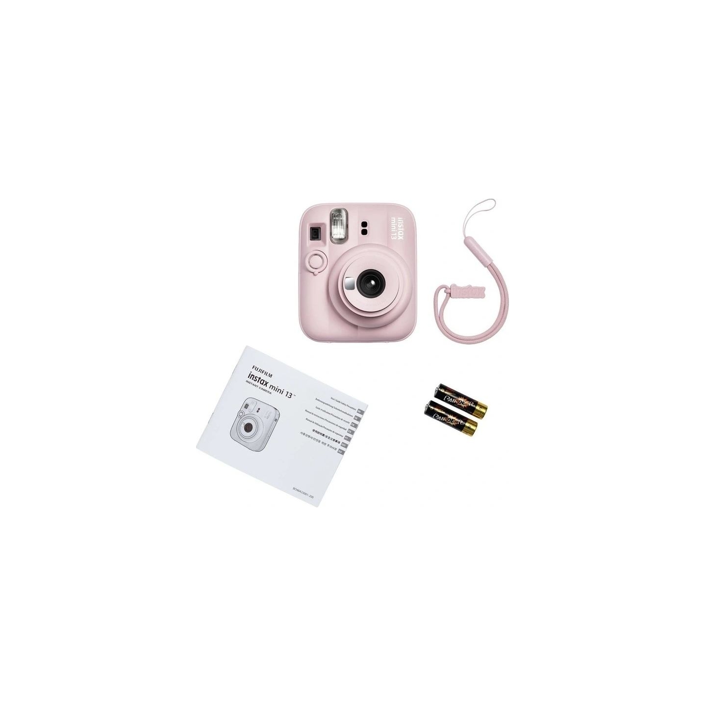 Fujifilm Instant Camera | Instax mini 13 + Instax Mini Glossy (10pl) | Pink | 0.3m - ∞ | 800