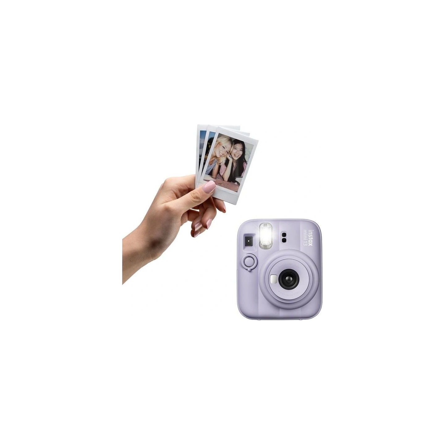 Fujifilm Instant Camera | Instax mini 13 + Instax Mini Glossy (10pl) | Purple | 0.3m - ∞ | 800