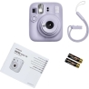 Fujifilm Instant Camera | Instax mini 13 + Instax Mini Glossy (10pl) | Purple | 0.3m - ∞ | 800