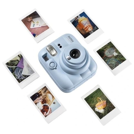 Fujifilm Instant Camera | Instax mini 13 + Instax Mini Glossy (10pl) | Blue | 0.3m - ∞ | 800