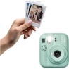Fujifilm Instant Camera | Instax mini 13 + Instax Mini Glossy (10pl) | Green | 0.3m - ∞ | 800