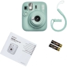 Fujifilm Instant Camera | Instax mini 13 + Instax Mini Glossy (10pl) | Green | 0.3m - ∞ | 800