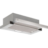 Candy Hood | CBT625/2X/1 | Telescopic | Energy efficiency class B | Width 60 cm | 332 m³/h | Mechanical | LED | Stainless steel