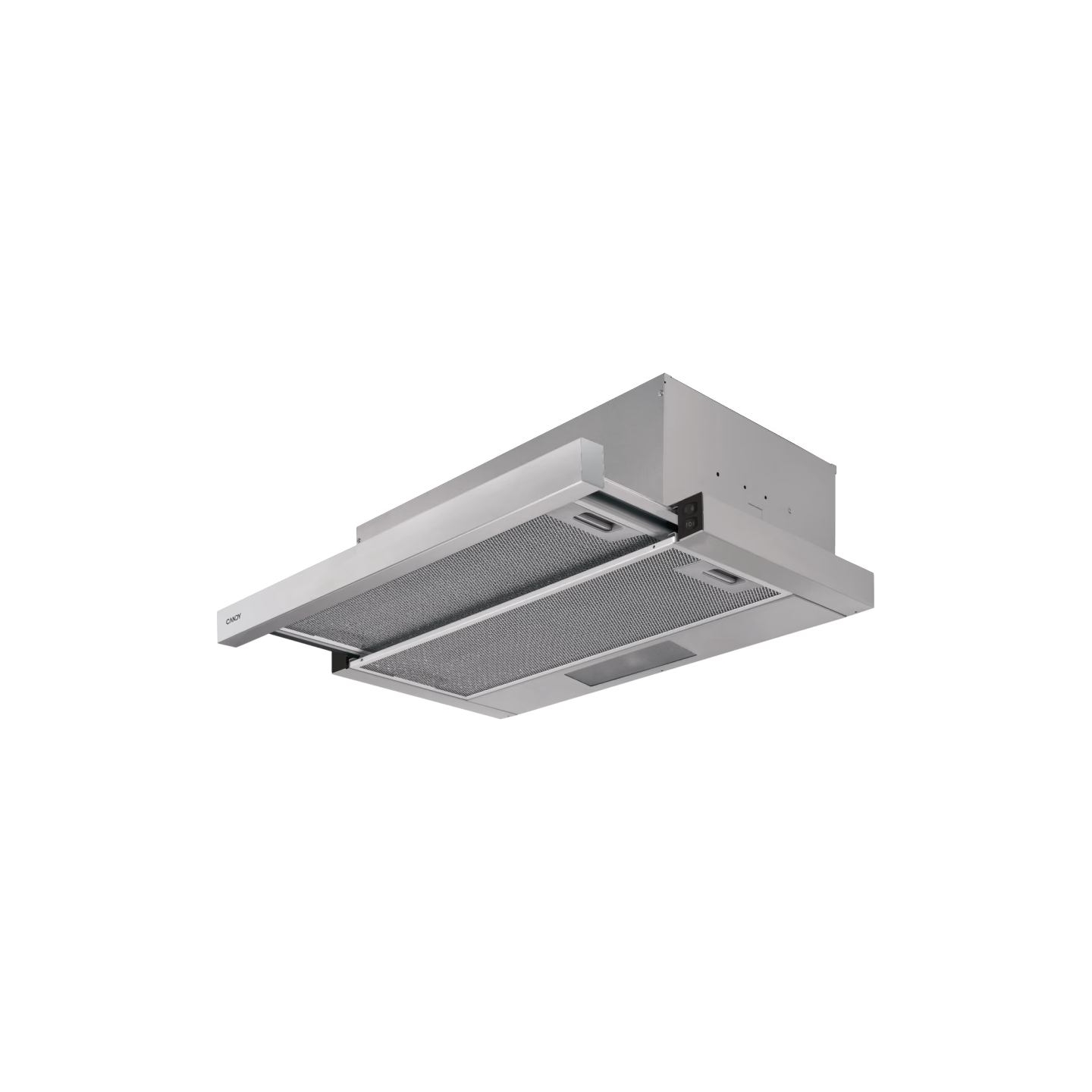 Candy Hood | CBT625/2X/1 | Telescopic | Energy efficiency class B | Width 60 cm | 332 m³/h | Mechanical | LED | Stainless steel
