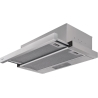 Candy Hood | CBT625/2X/1 | Telescopic | Energy efficiency class B | Width 60 cm | 332 m³/h | Mechanical | LED | Stainless steel
