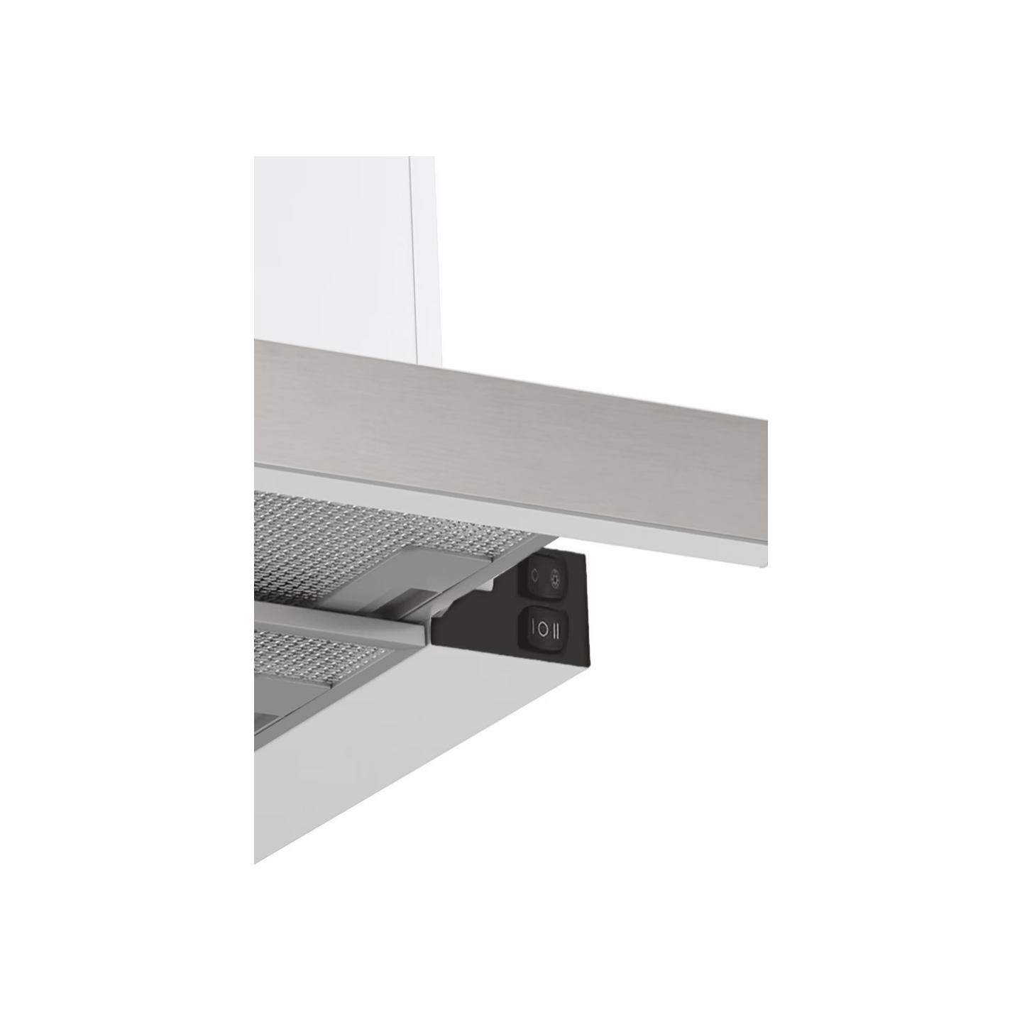 Candy Hood | CBT625/2X/1 | Telescopic | Energy efficiency class B | Width 60 cm | 332 m³/h | Mechanical | LED | Stainless steel
