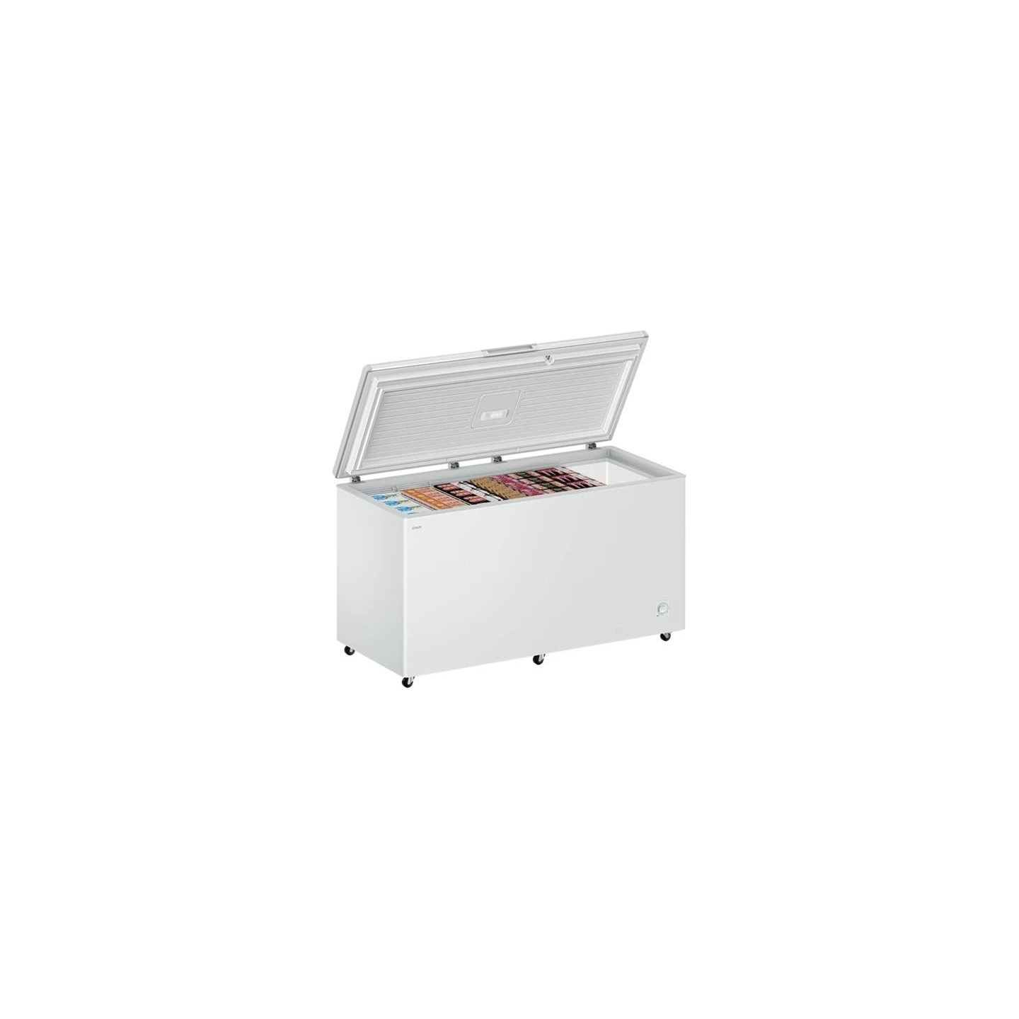 Candy Freezer | CNCHQ2S520EW | Energy efficiency class E | Chest | Free standing | Height 84.5 cm | Total net capacity 502 L | W