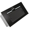 Candy | Hood | CPY5MBG | Canopy | Energy efficiency class C | Width 52 cm | 298 m³/h | Mechanical control | LED | Black Glass