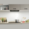 Candy | Hood | CPY5MBG | Canopy | Energy efficiency class C | Width 52 cm | 298 m³/h | Mechanical control | LED | Black Glass