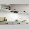 Candy | Hood | CPY5MBG | Canopy | Energy efficiency class C | Width 52 cm | 298 m³/h | Mechanical control | LED | Black Glass