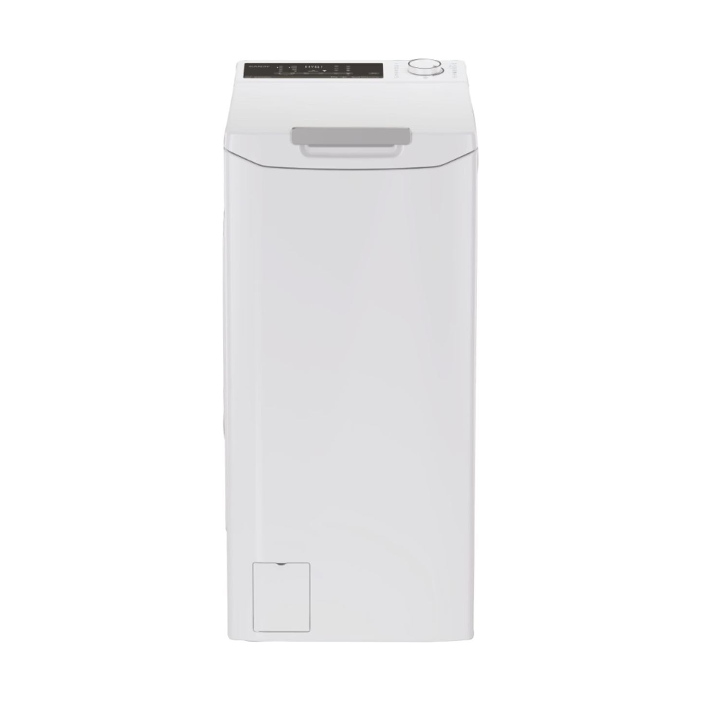 Candy | Washing Machine | TCA284TM5-S | Energy efficiency class A | Top loading | Washing capacity 8 kg | 1200 RPM | Depth 60 cm