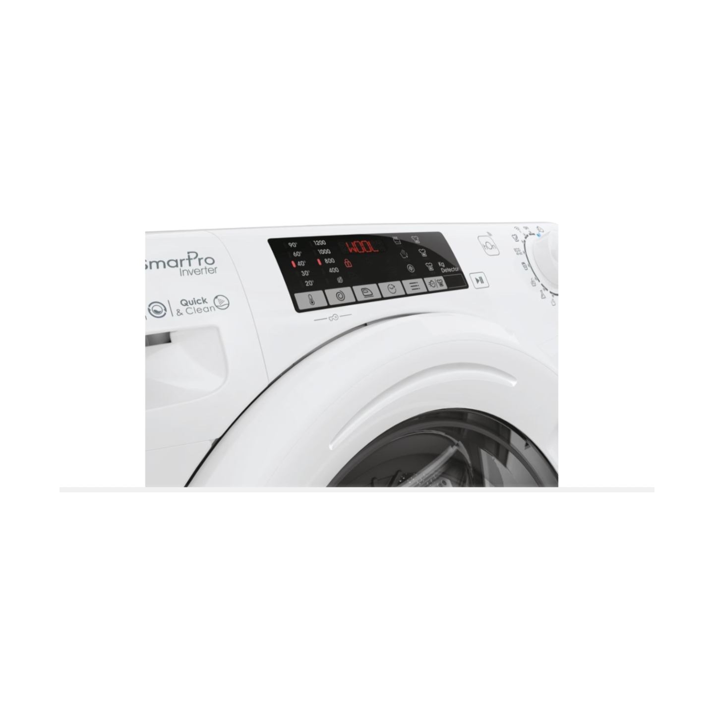 Candy | Washing Machine | CO4 274TWM6/1-S | Energy efficiency class A | Front loading | Washing capacity 7 kg | 1200 RPM | Depth