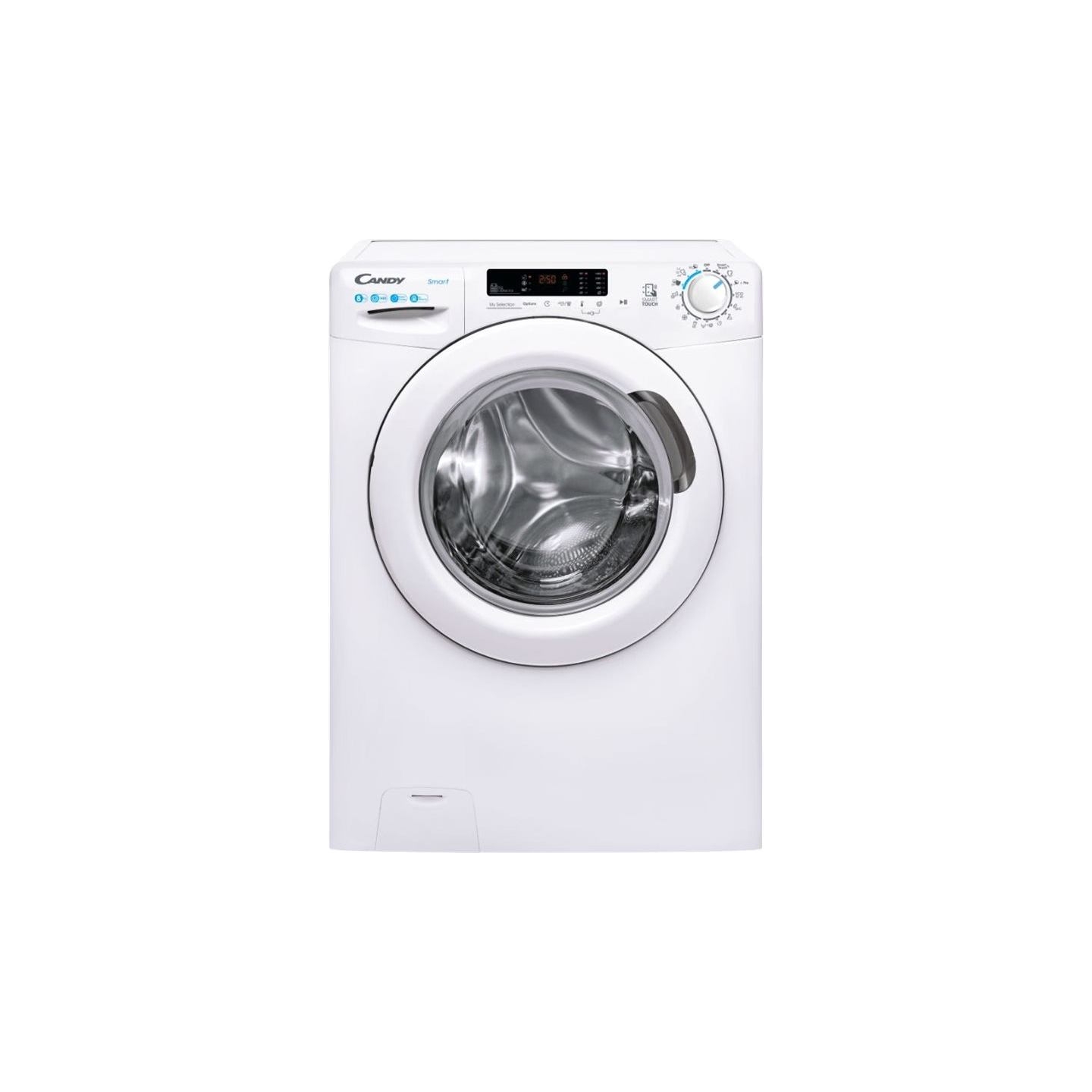 Candy | Washing Machine | CS1482DW4/1-S | Energy efficiency class B | Front loading | Washing capacity 8 kg | 1400 RPM | Depth 5
