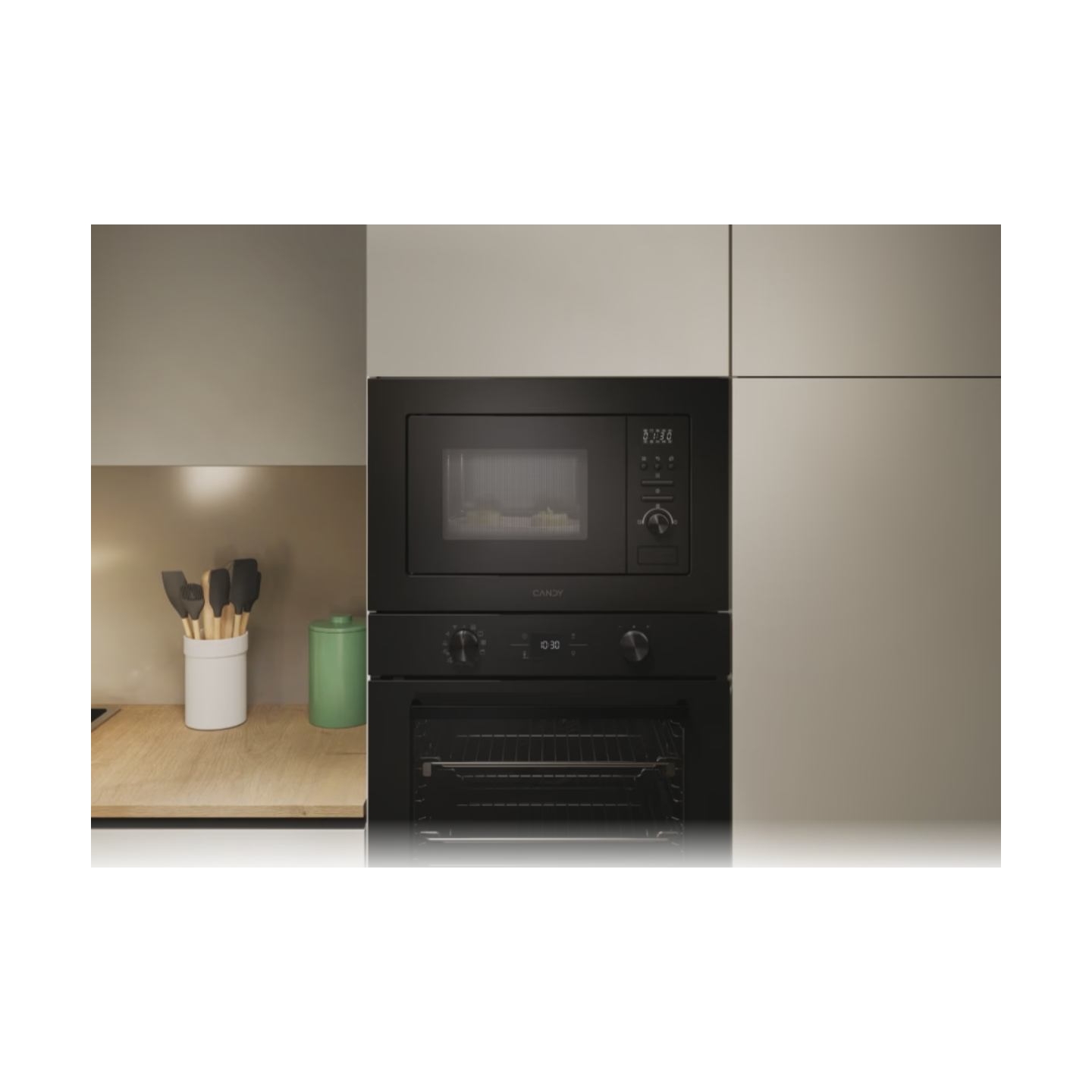Candy Microwave oven with Grill | CA20FMW7NB | Built-in | 20 L | 1000 W | Grill | Black