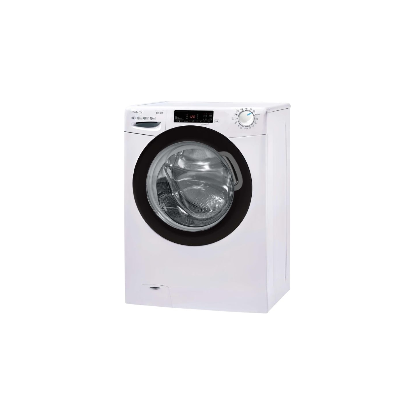 Candy Washing Machine | CSS 127TWB5/1-S | Energy efficiency class A | Front loading | Washing capacity 7 kg | 1200 RPM | Depth 5