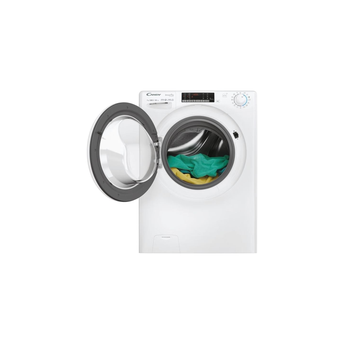 Candy Washing machine | CO4 374TWM6/1-S | Energy efficiency class A | Front loading | Washing capacity 7 kg | 1300 RPM | Depth 4