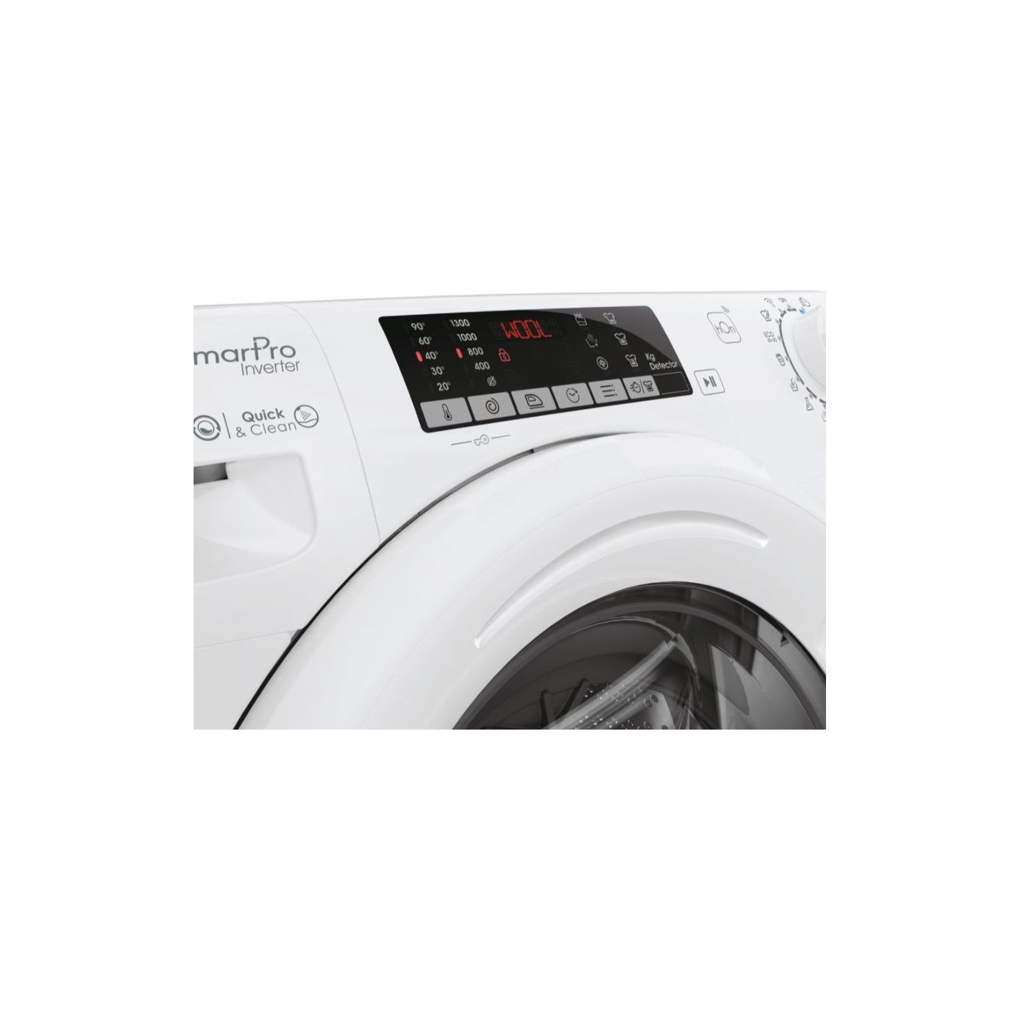 Candy Washing machine | CO4 374TWM6/1-S | Energy efficiency class A | Front loading | Washing capacity 7 kg | 1300 RPM | Depth 4