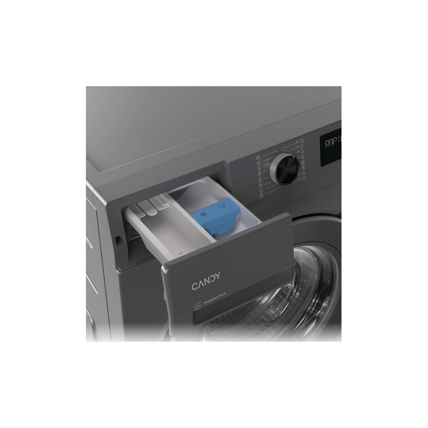 Candy Washing machine | BR 26SSR6G-S | Energy efficiency class A | Front loading | Washing capacity 6 kg | 1200 RPM | Depth 42 c