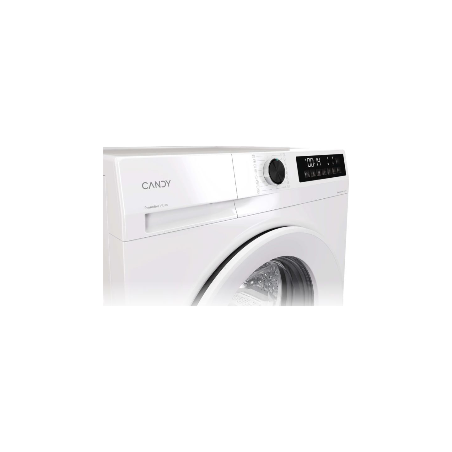 Candy Washing machine | GD 48S6-S | Energy efficiency class A | Front loading | Washing capacity 8 kg | 1400 RPM | Depth 53 cm |