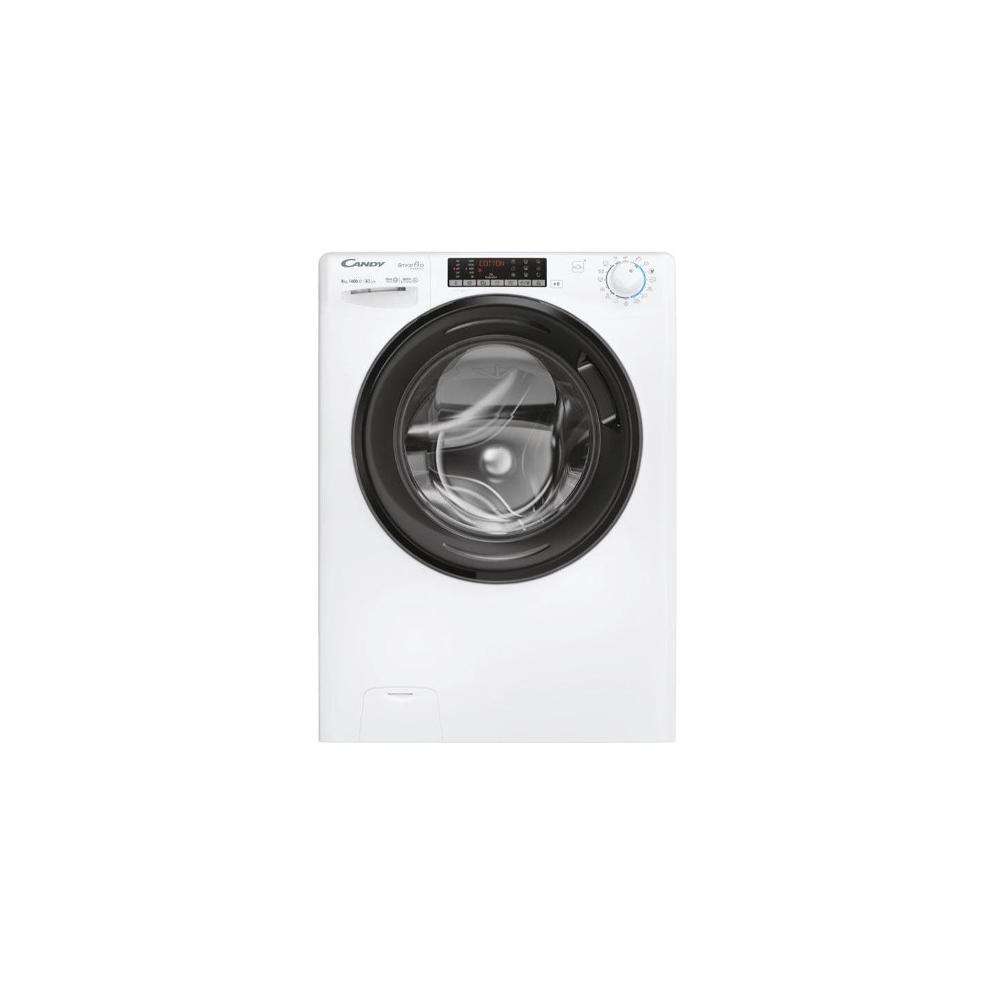 Candy Washing machine | CSO486TWMB6/1-S | Energy efficiency class A | Front loading | Washing capacity 8 kg | 1400 RPM | Depth 5