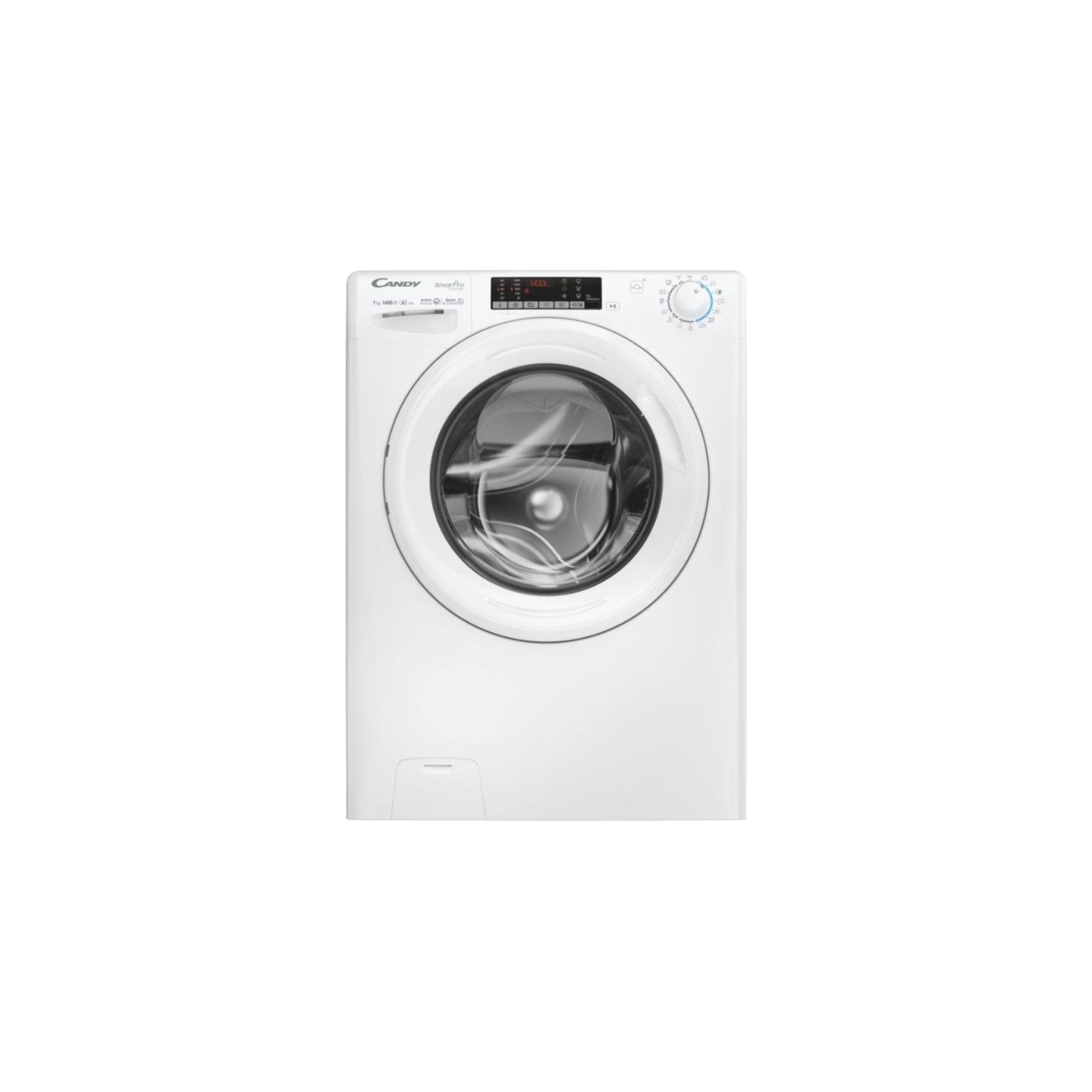 Candy | Washing Machine | CO 474TWM6/1-S | Energy efficiency class A | Front loading | Washing capacity 7 kg | 1400 RPM | Depth 