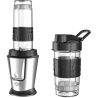 Adler | Blender | AD 4081 | Tabletop | 800 W | Jar material BPA Free Plastic | Jar capacity 0.4 + 0.57 L | Ice crushing | Black/